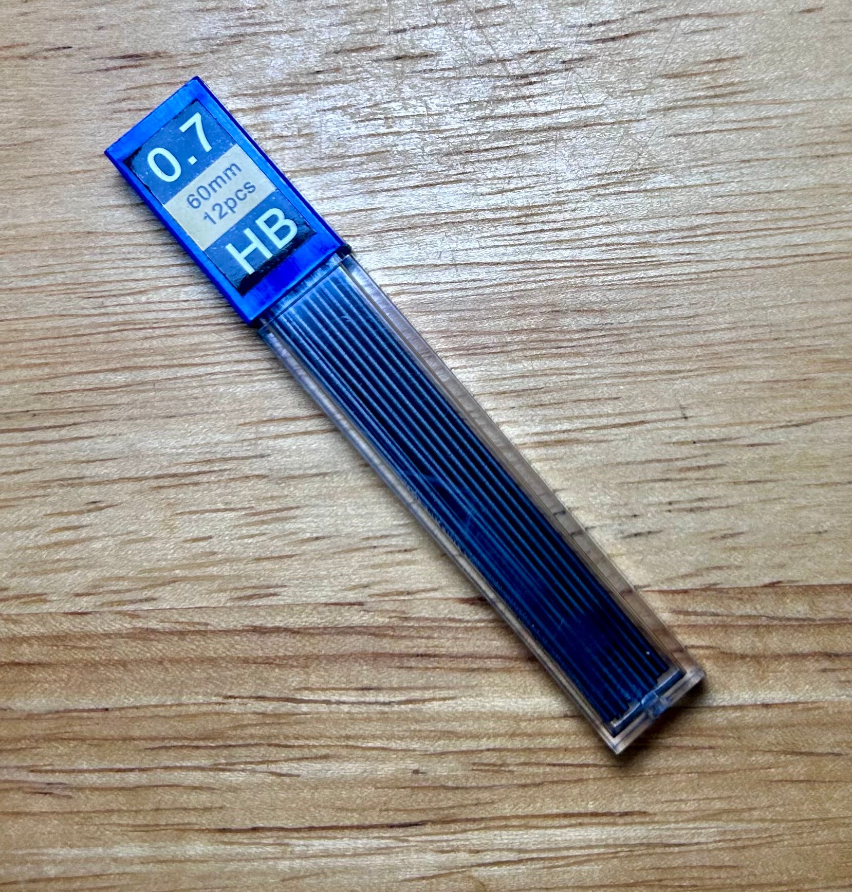 Beaded Mechanical Pencil-Red Wooden and Silicone