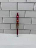 Beaded Brown Ballpoint Pen