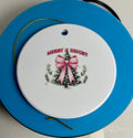 3 inch Ceramic Christmas Ornaments