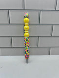 Rhinestone Beaded Ballpoint Pen-Mixed (Rhinestone Not Perfect)