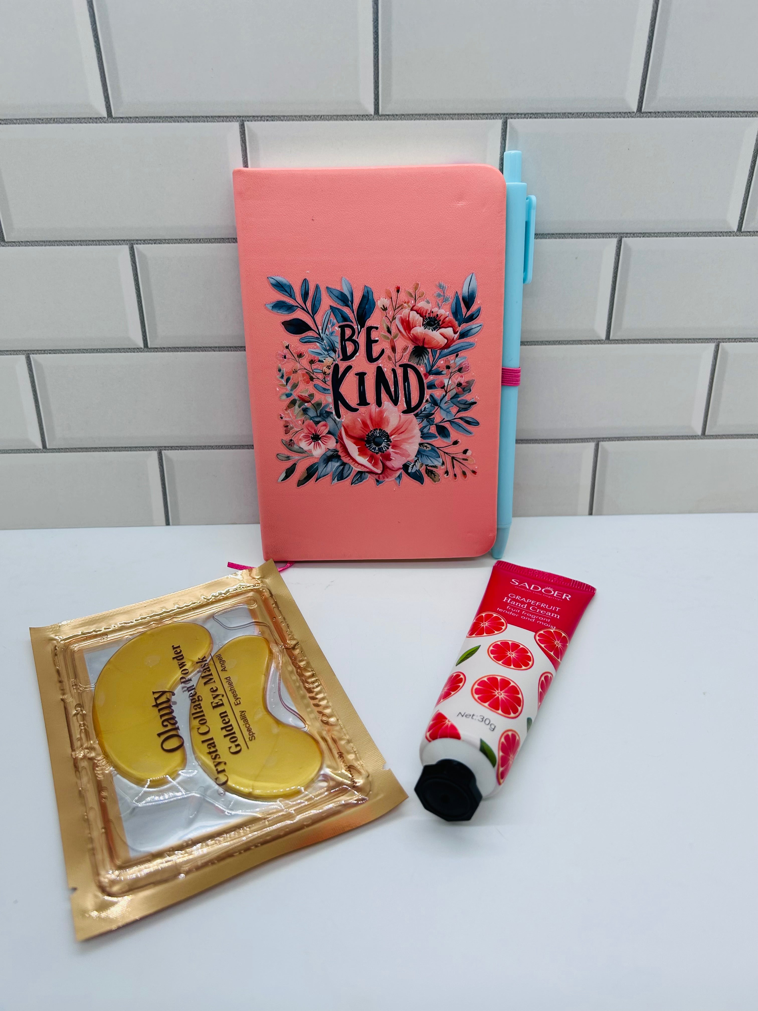A6 Small Journal Bundle-Orange with Inspiration Design