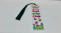 Acrylic Bookmark with Green Colored Tassel, Bookish Theme