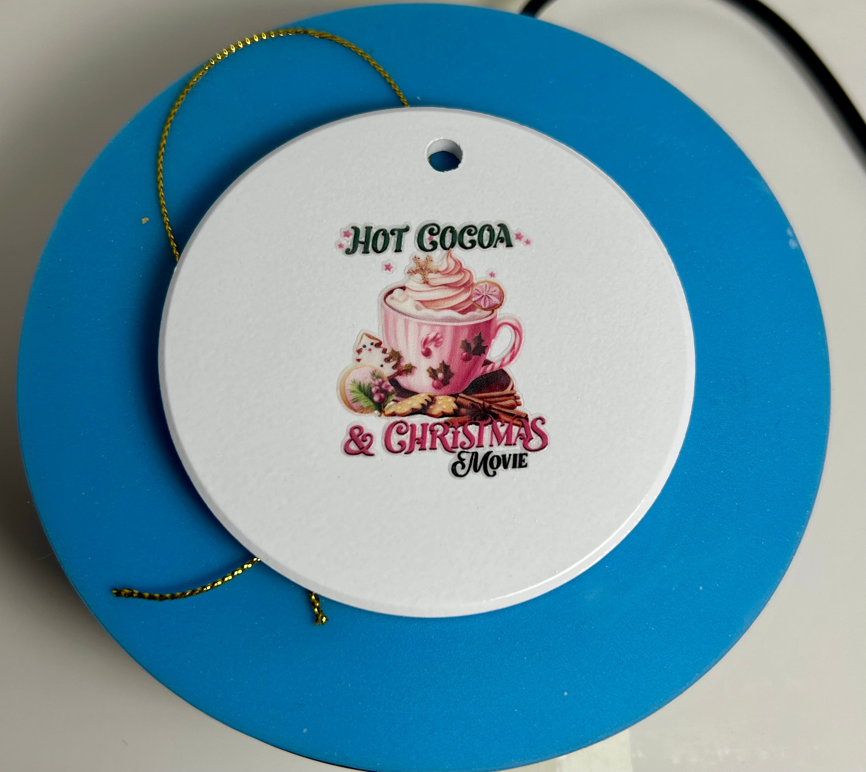 3 inch Ceramic Christmas Ornaments