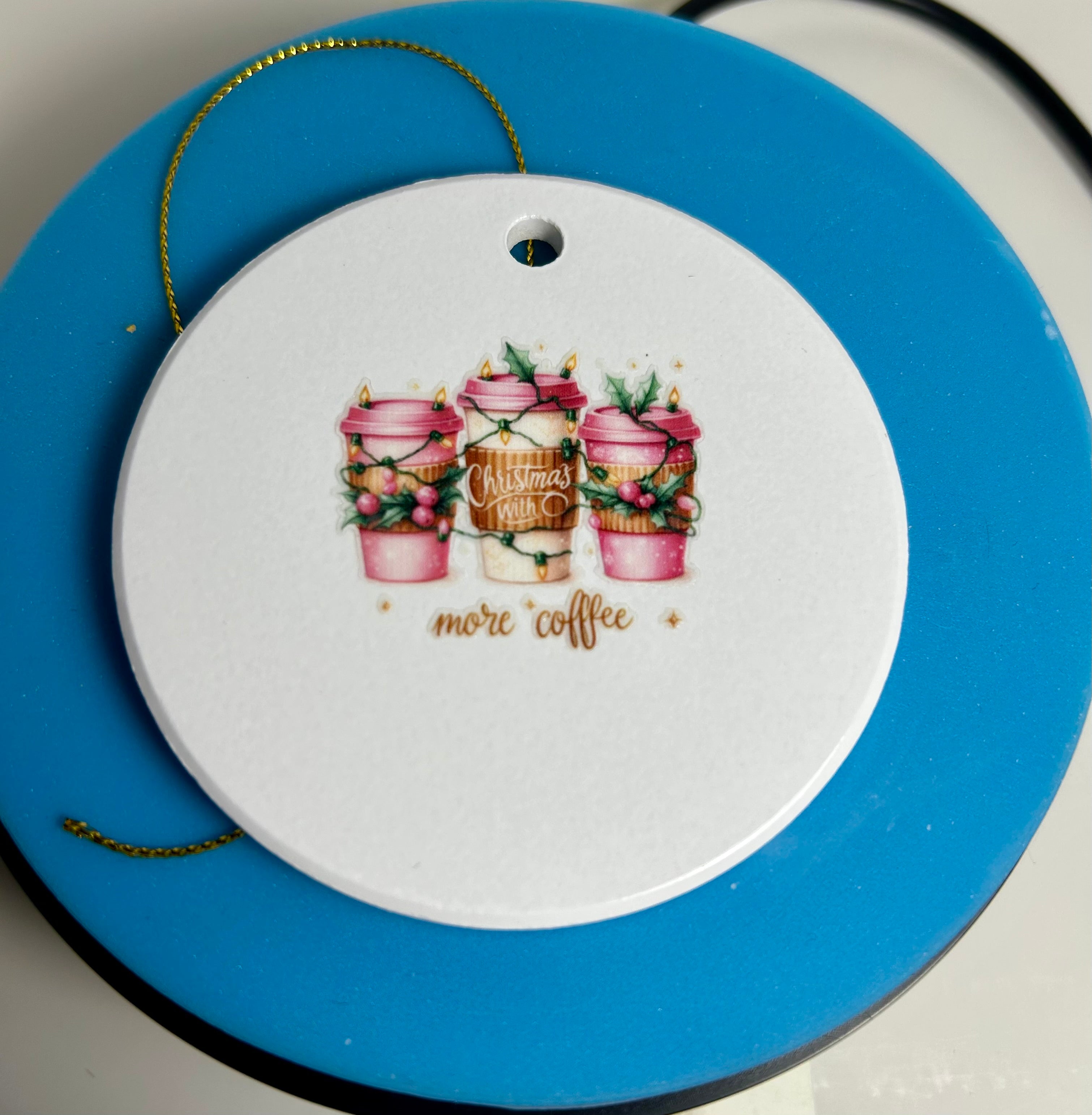 3 inch Ceramic Christmas Ornaments