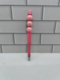 Beaded Salmon Ballpoint Pen