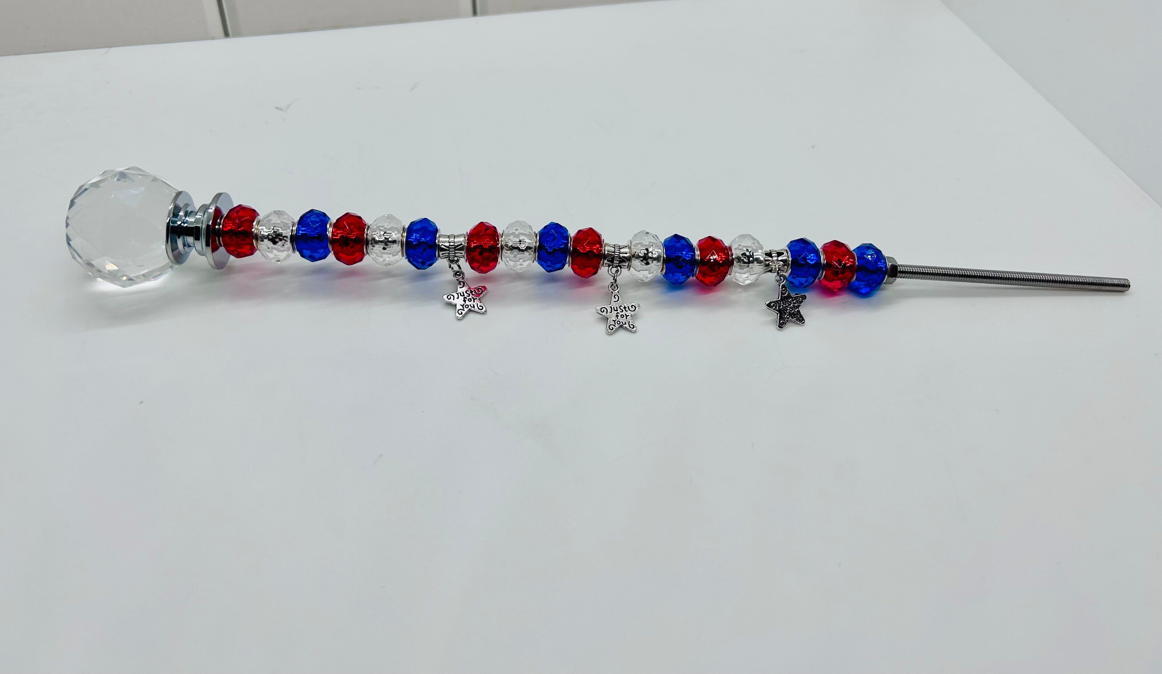 Fairy Wand/Garden Stakes-Red,White, Blue
