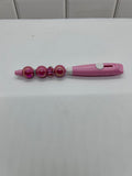 Beaded Box Cutter-Light Pink Acrylic