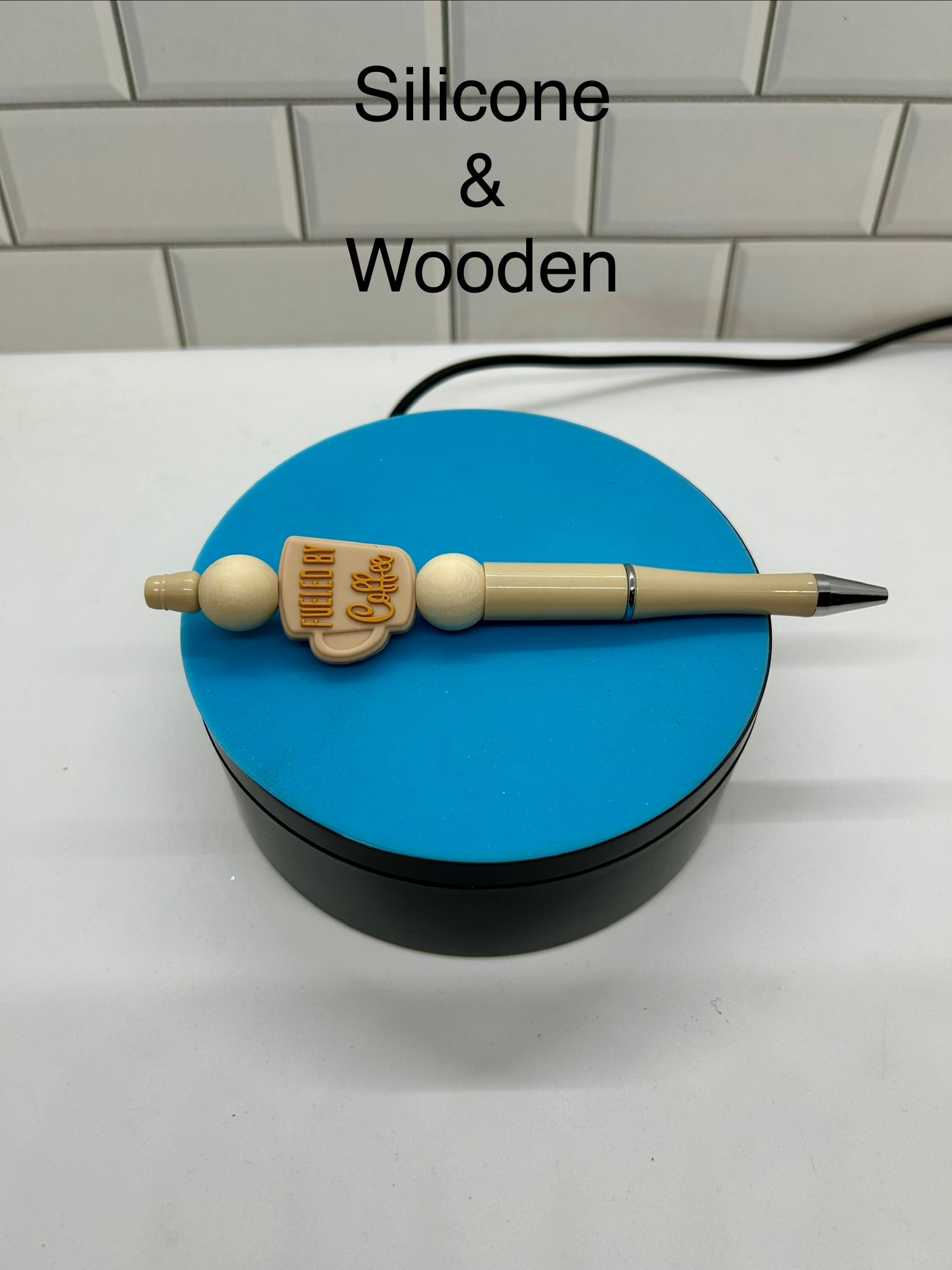 Stylos bille perlés