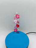 Valentines Day Theme Acrylic Bookmarks