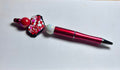 Valentines Day Theme Beaded Ballpoint Pens