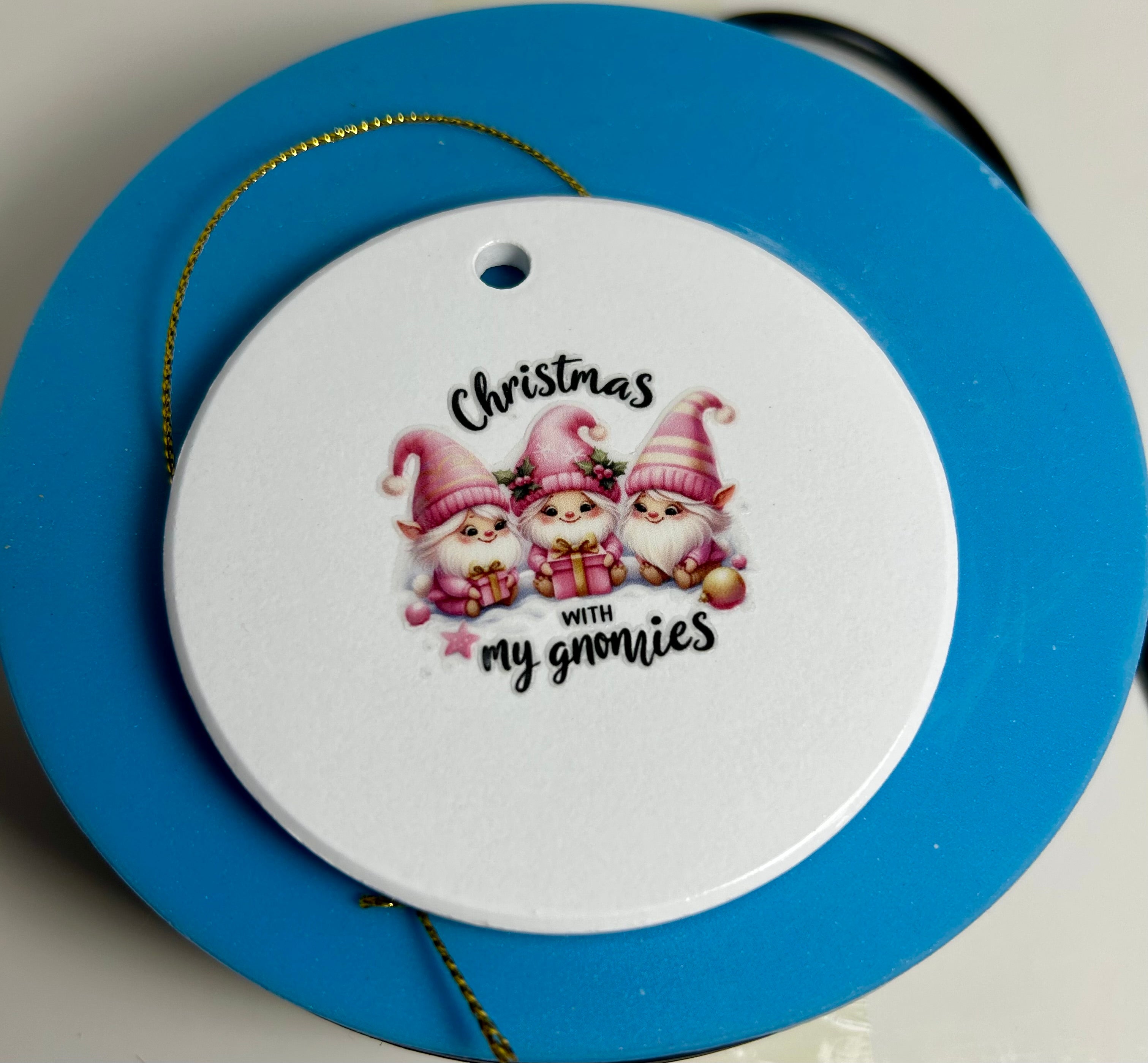 3 inch Ceramic Christmas Ornaments