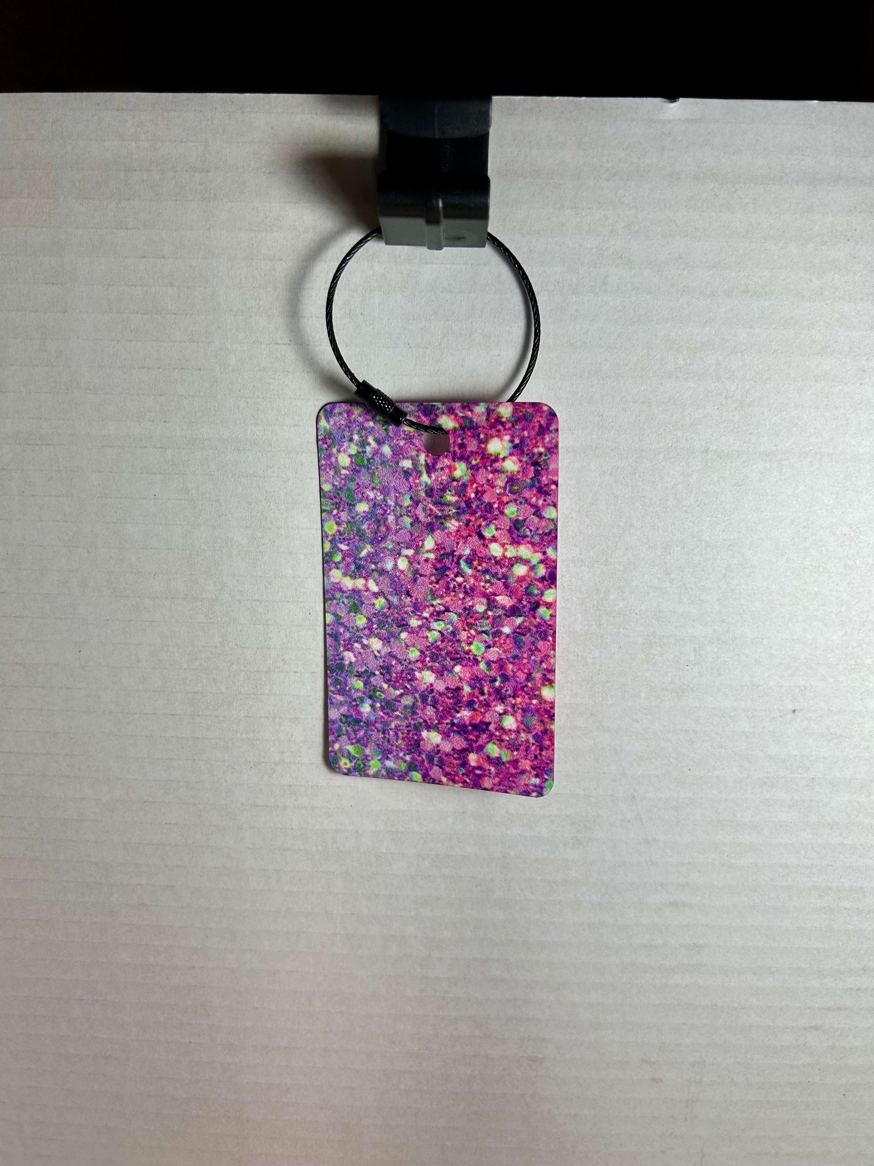 Double Sided PET Plastic Luggage Tags