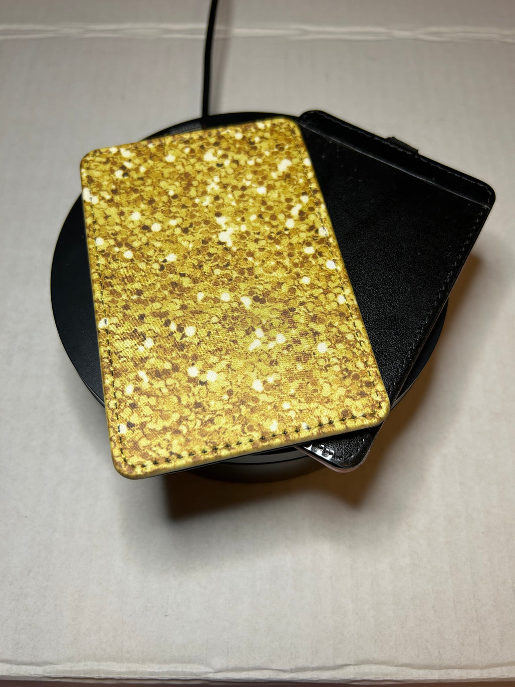 Pu Leather ID Card  Holder-Can Include a Free Design!