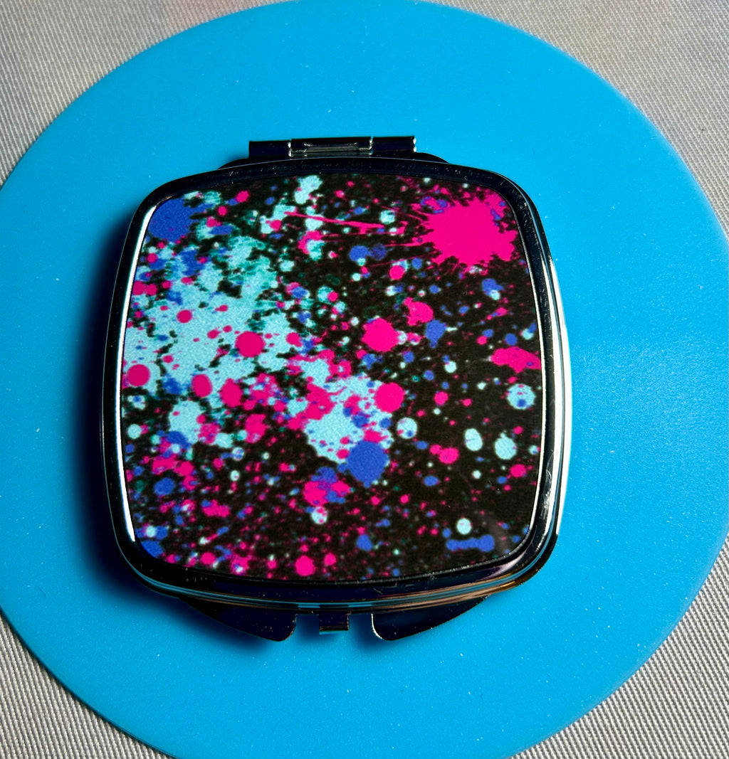 Miroir de Sac Compact au Design Élégant