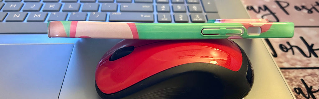 IPHONE 14 PRO MAX Phone Case Featuring a Heart Theme