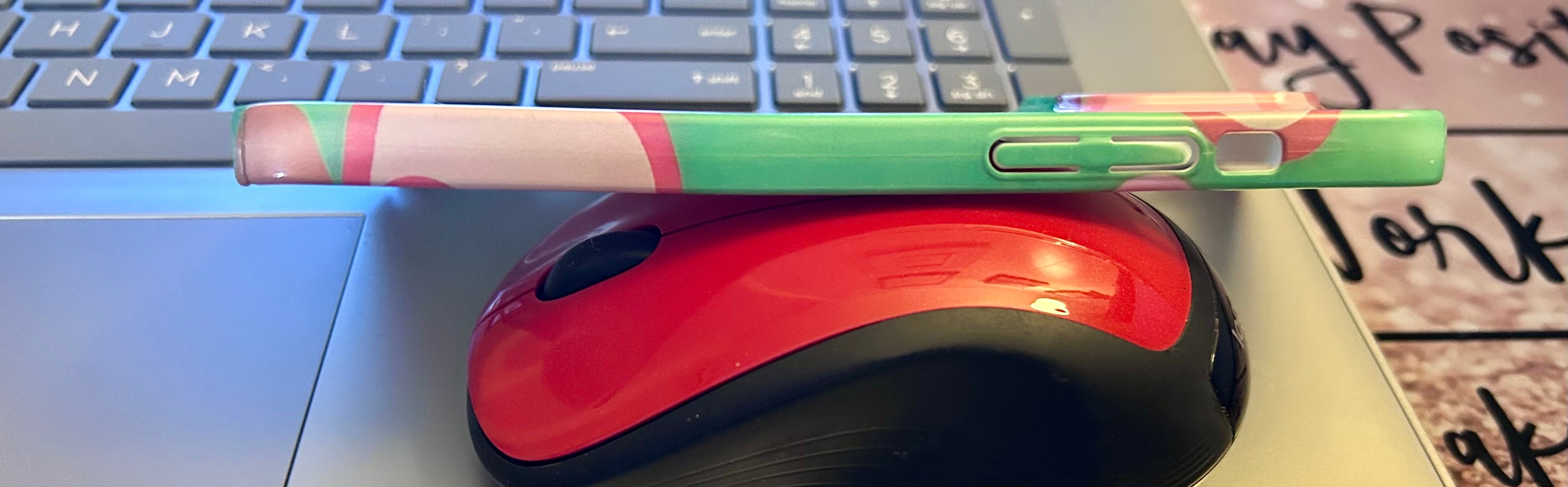 IPHONE 14 PRO MAX Phone Case Featuring a Heart Theme