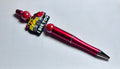 Stylos à bille perlés sur le thème de la Saint-Valentin