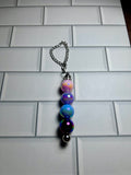 Beaded Cup Charm’s-Multi Color Acrylic