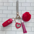 Trousseau Bling Bracelet Porte-clés Rouge Saveur Cerise