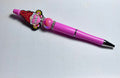 Stylos à bille perlés sur le thème de la Saint-Valentin