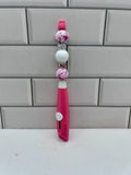 Beaded Box Cutter-Hot Pink Silicone