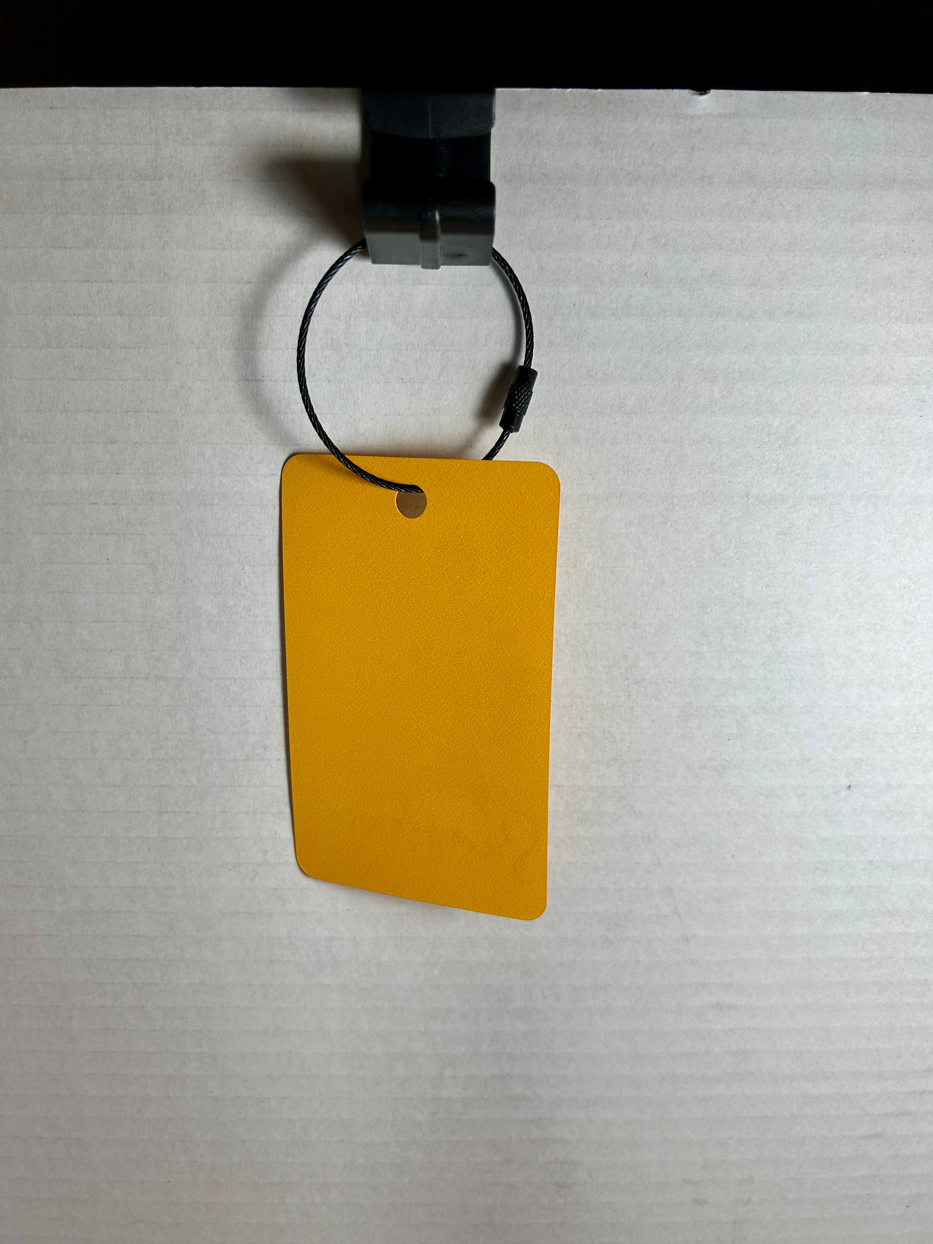 Double Sided PET Plastic Luggage Tags