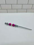 Beaded Letter Opener-Multi Color Acrylic