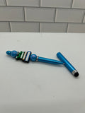 Beaded Blue Pen/Stylus Combo With Back to School Theme
