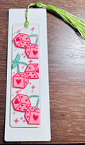 Marque-pages en acrylique sur le thème de la Saint-Valentin