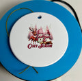 3 inch Ceramic Christmas Ornaments