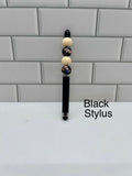 Beaded Stylus-Black Silicone