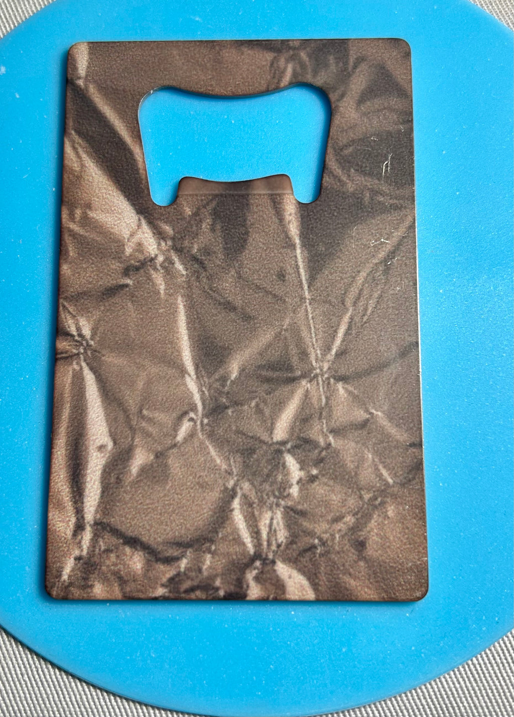 Double Sided Metal Bottle Opener with Beautiful Design