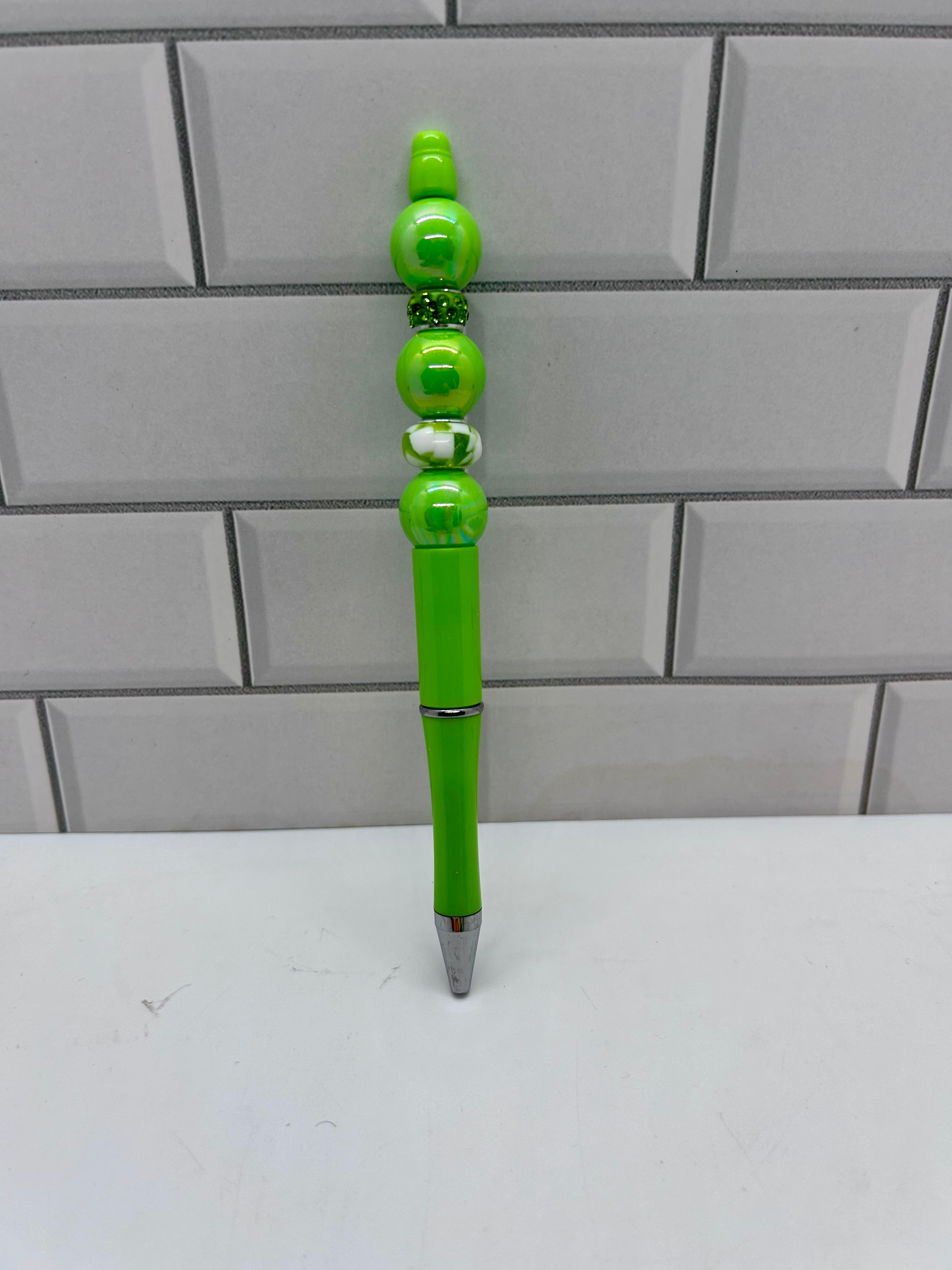 Stylo Bille Perlé - Acrylique Vert
