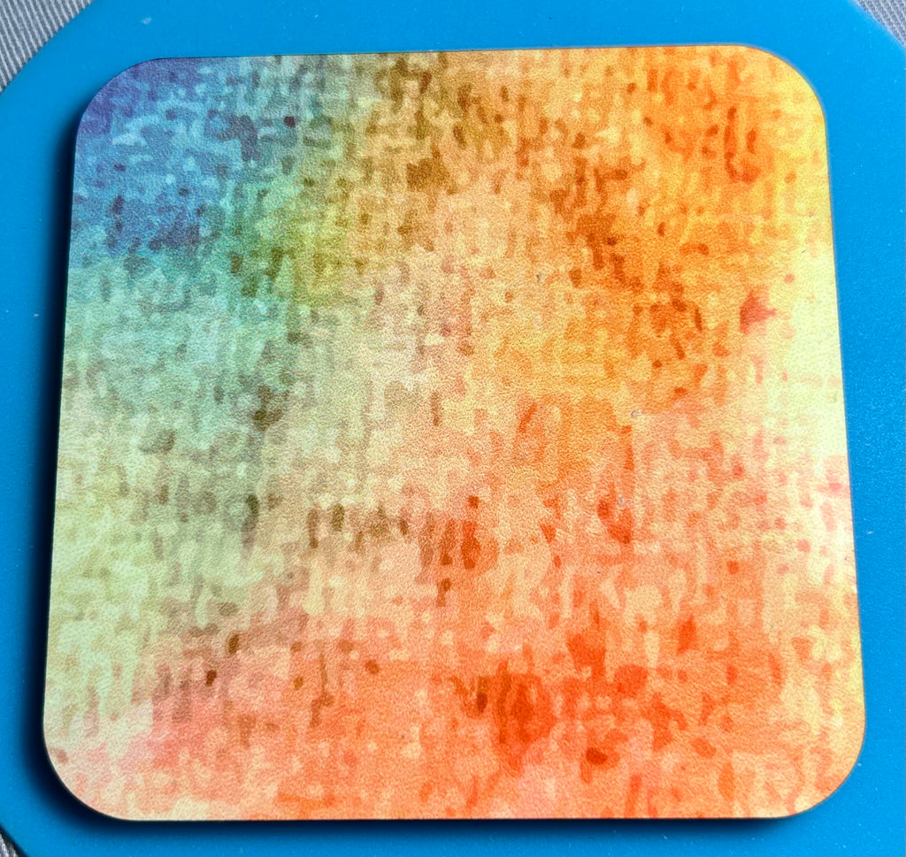 Aimant de réfrigérateur en MDF 3x3 avec un magnifique motif