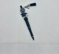 Beaded Ballpoint Pens-Black with Graduation Theme