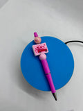 Stylos à bille perlés sur le thème de la Saint-Valentin