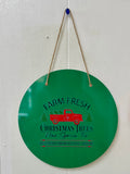 Metal Christmas Sign