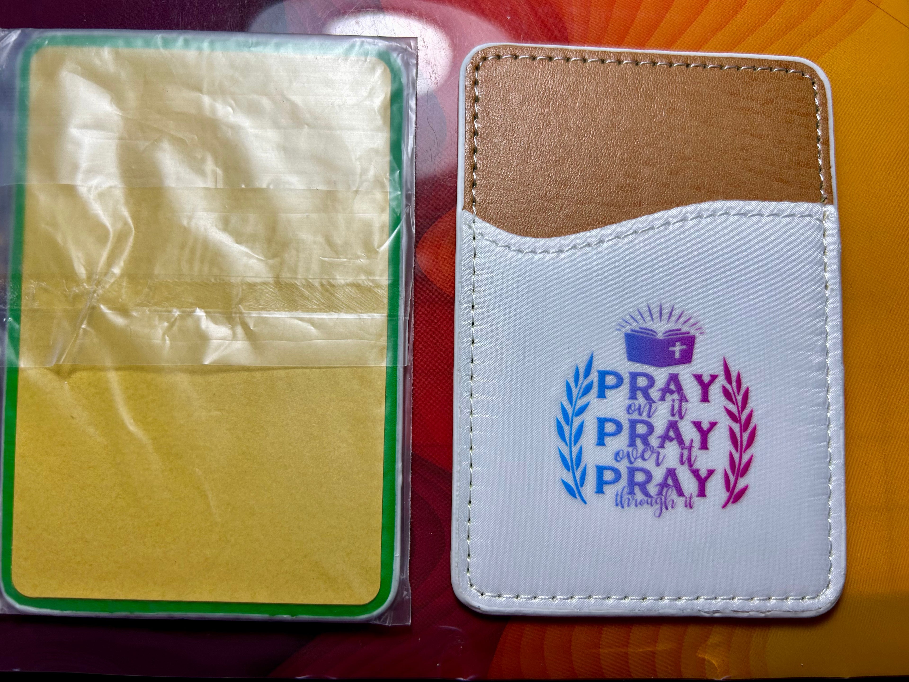 Support de cartes de téléphone en cuir PU, support de cartes de crédit adhésif