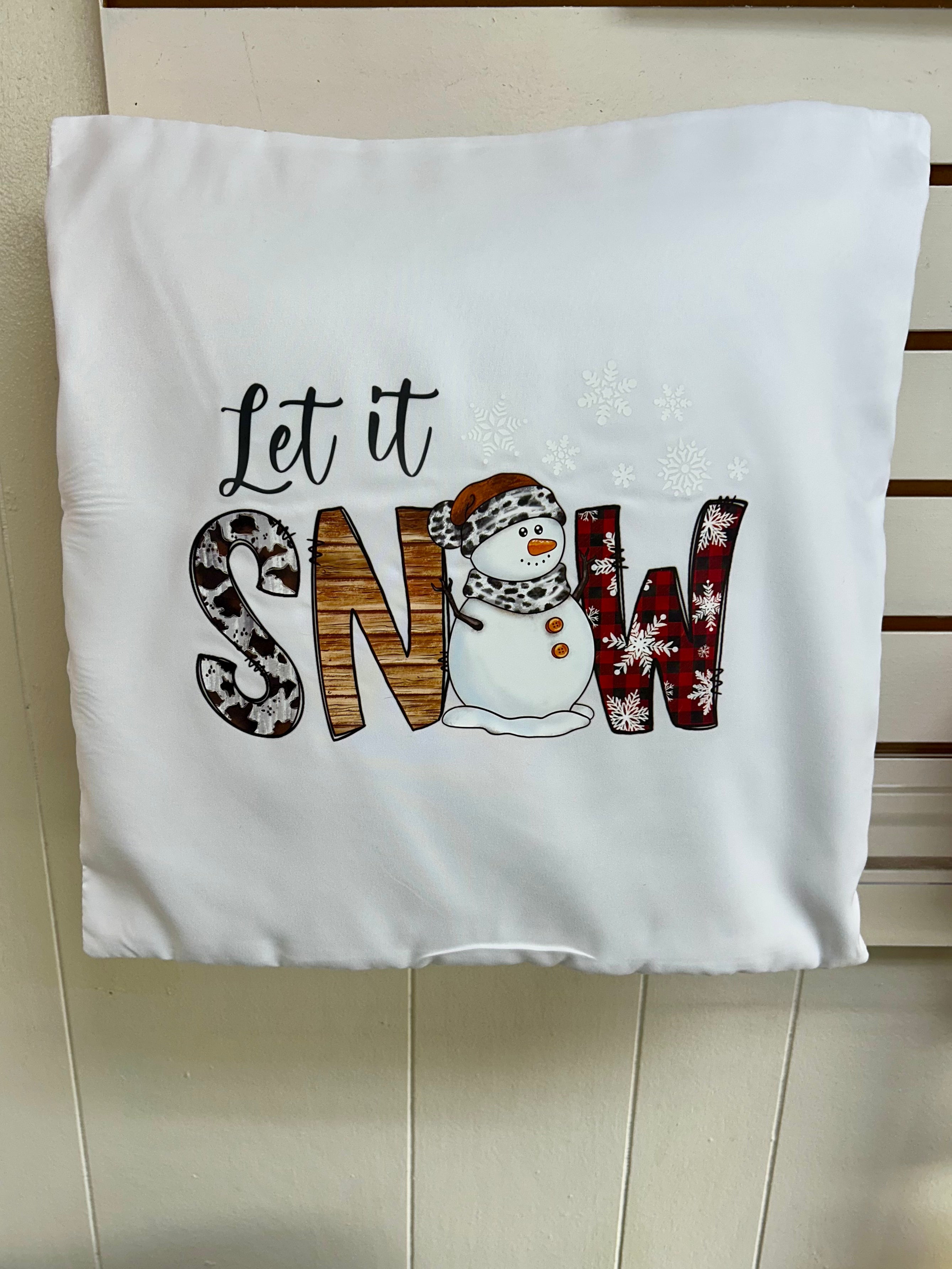 Coussin décoratif de Noël 16x16