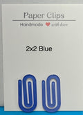 Acrylic 2inx2in small paper clip with beautiful design