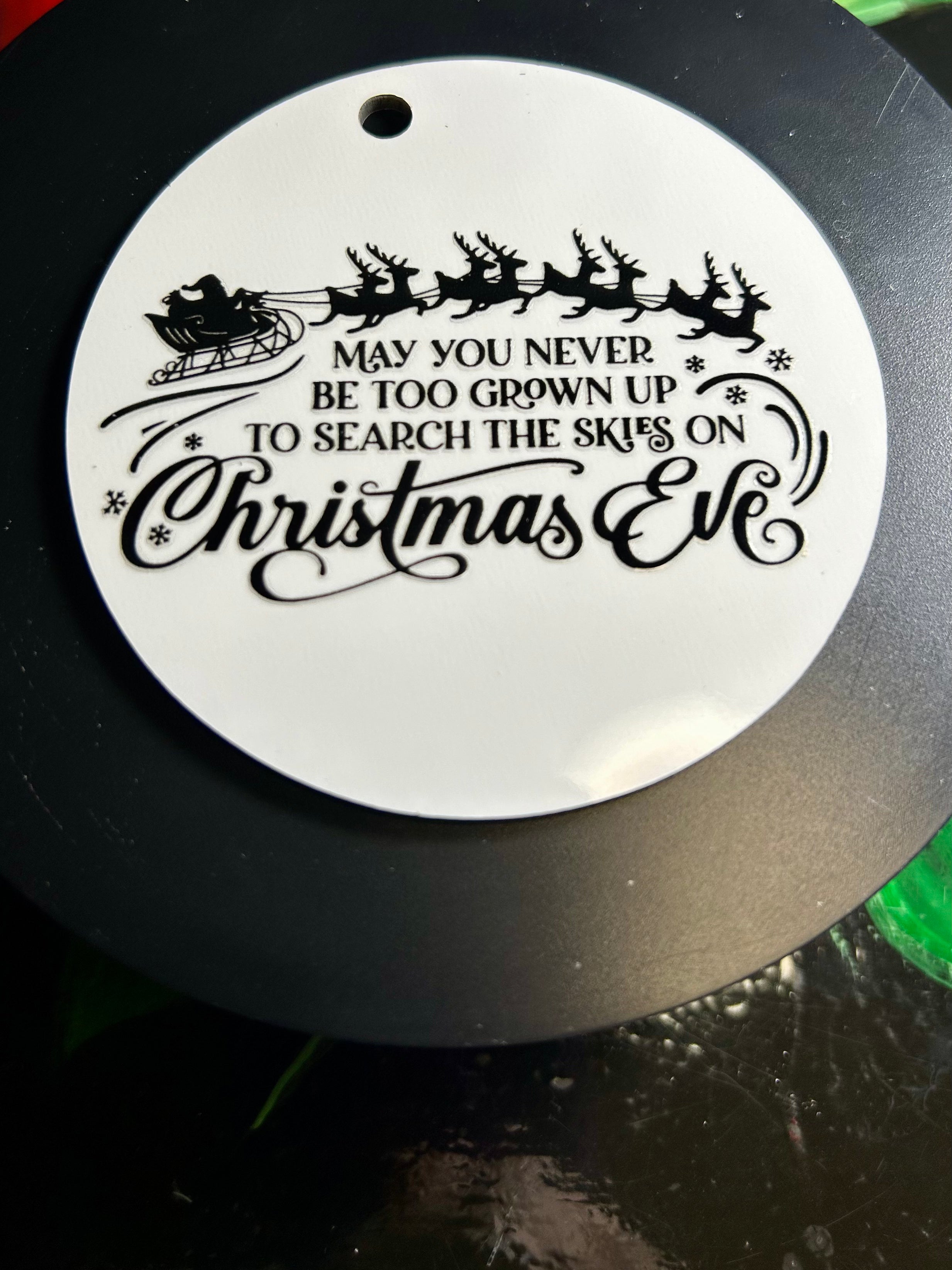 3 inch Christmas Tree Ornament