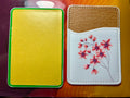 Support de carte de téléphone en cuir PU, porte-cartes adhésif