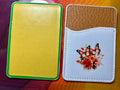 Porte-cartes de téléphone en cuir PU, porte-cartes de crédit adhésif