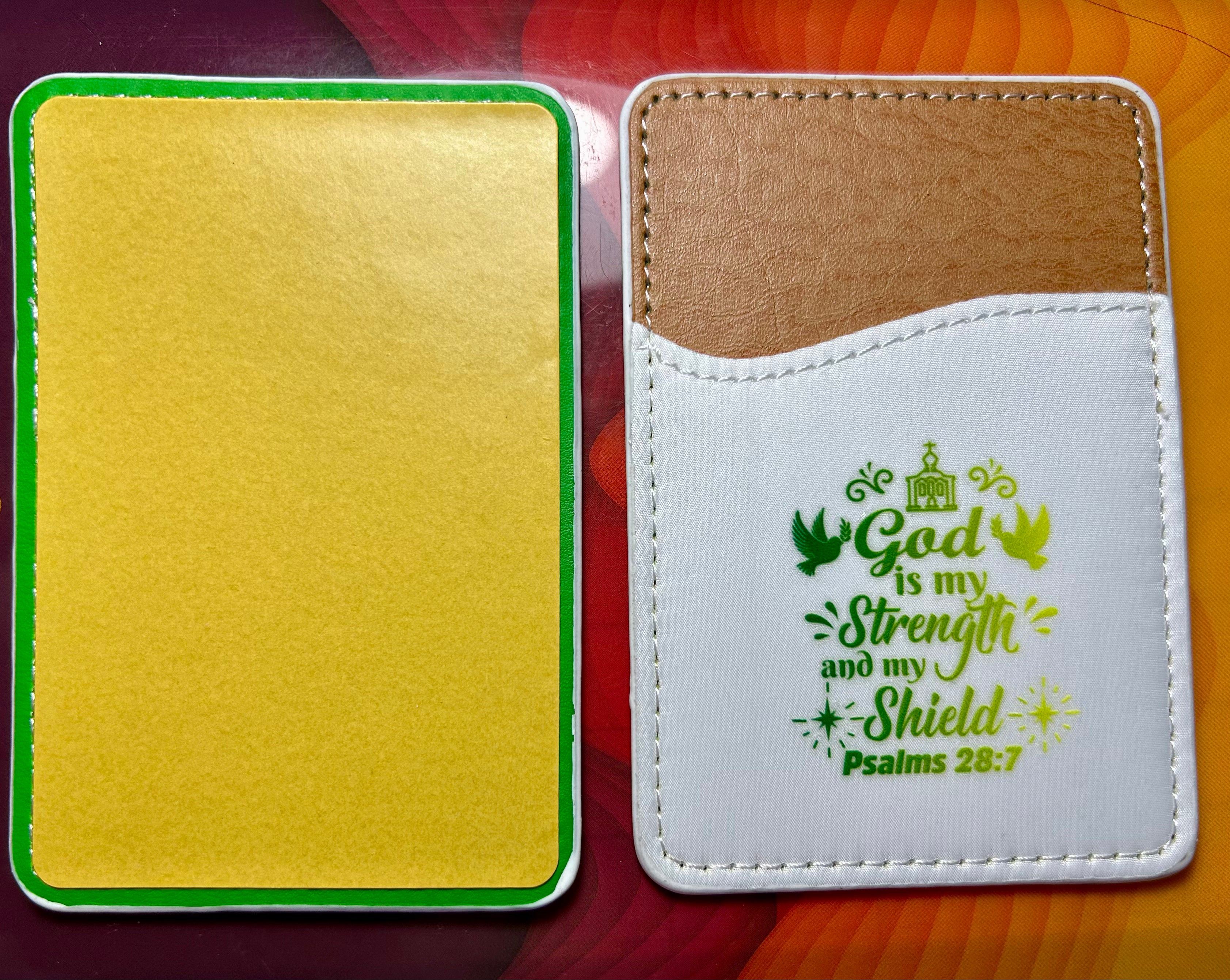 Support de carte de téléphone en cuir PU, porte-cartes adhésif