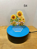 Panneau hexagonal en acrylique de 4,5 pouces avec un magnifique design