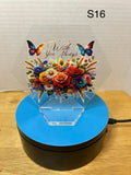 Acrylic Hexagon 4.5 Inch Sign featuring a Beautiful Design