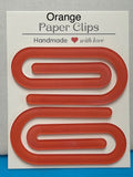 Acrylic 4inx2in Jumbo Paper Clips with Beautiful Design