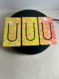 Marque-pages en plastique PET double face