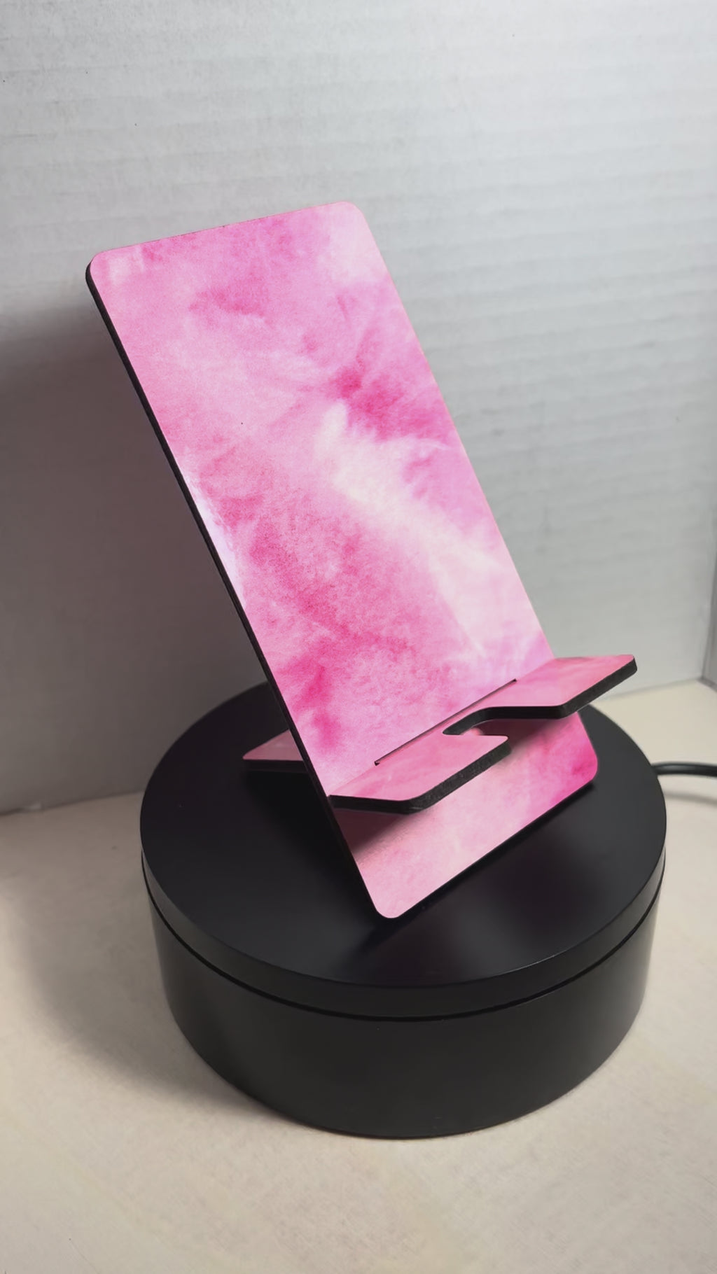 Support de téléphone en MDF double face